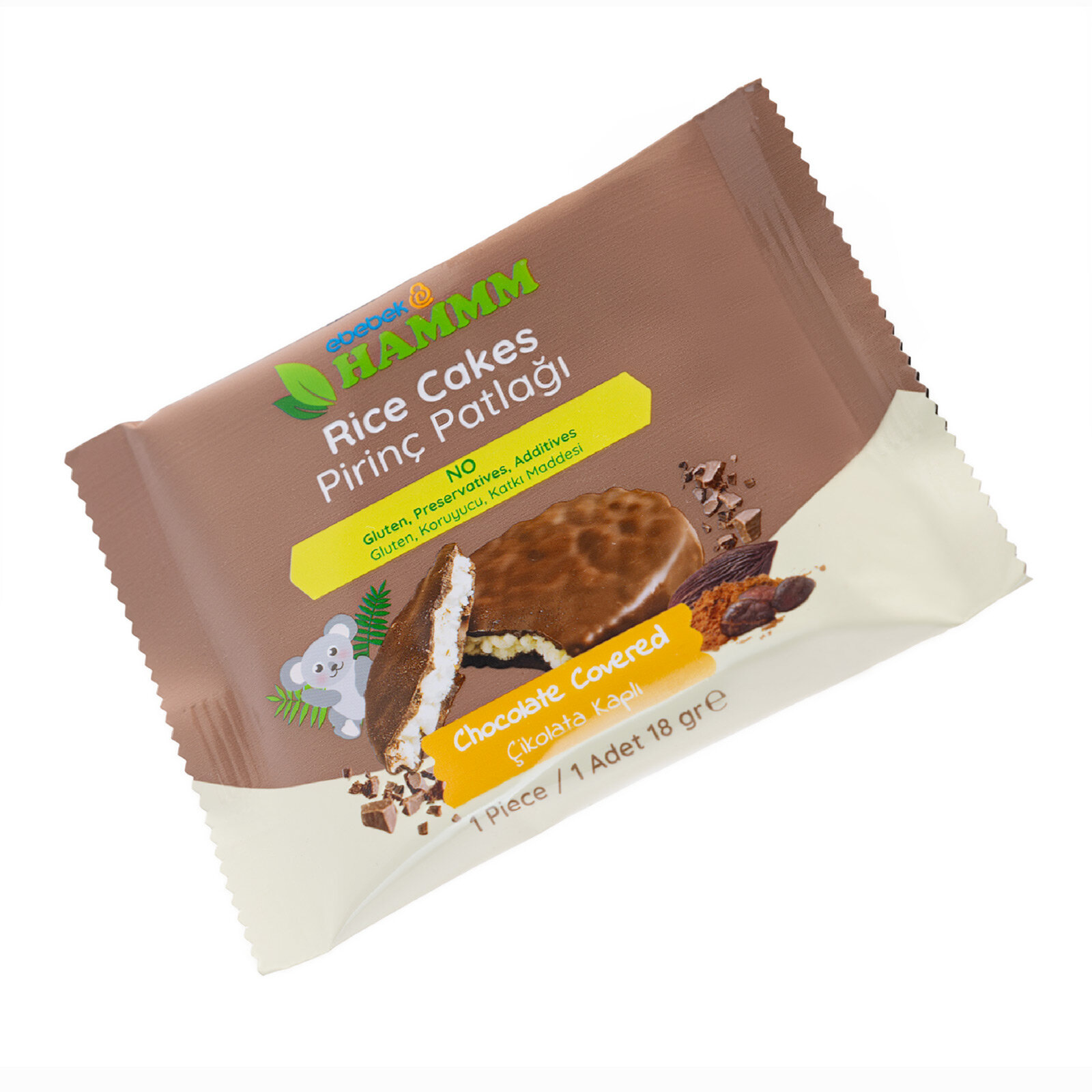 Pirinç Patlağı Çikolata Kaplı 18 gr.