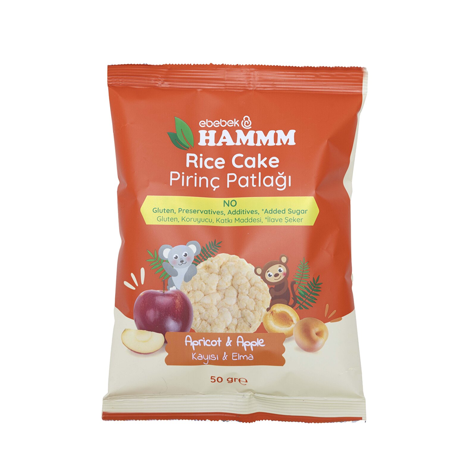 Pirinç Patlağı Kayısılı 50 gr.