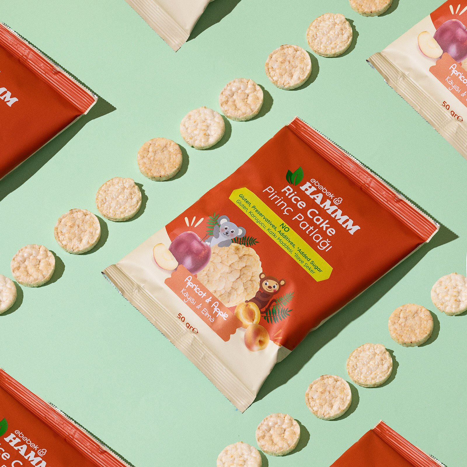 Pirinç Patlağı Kayısılı 50 gr.