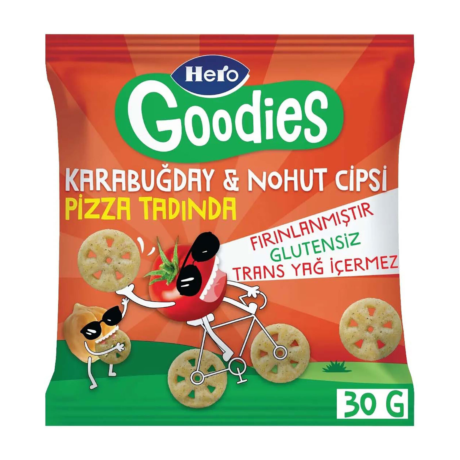 Pizza Karabuğday Nohut Cips 30 gr Pizza Karabuğday Nohut Cips 30 gr