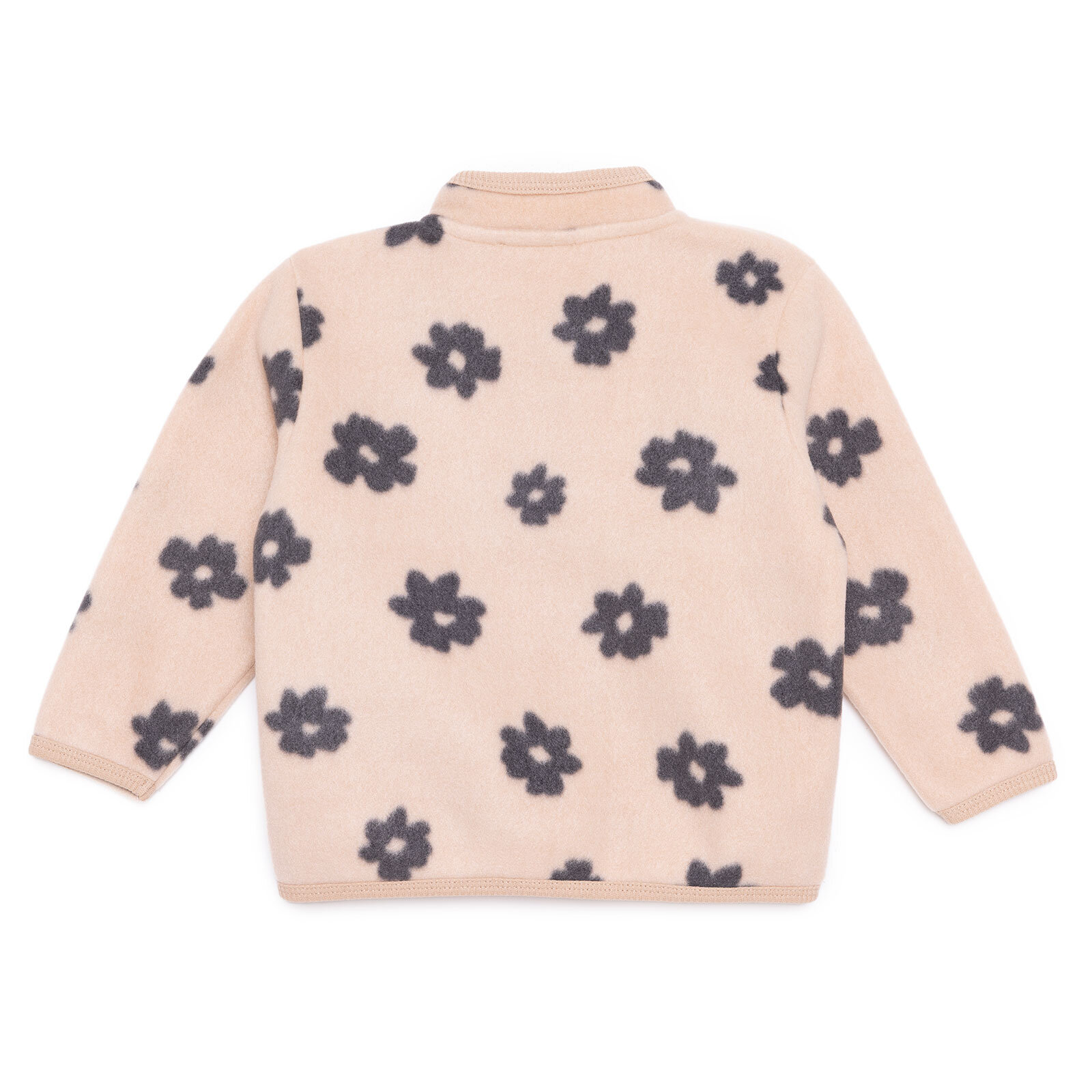 Kız Bebek Polar Hırka Hakim Yaka Uzun Kol Kız Bebek Polar Hırka Hakim Yaka Uzun Kol