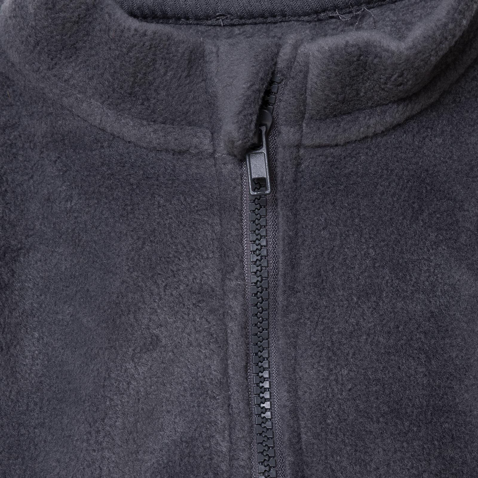 Erkek Bebek Polar Yelek Fermuarlı Hakim Yaka Atlet Kol