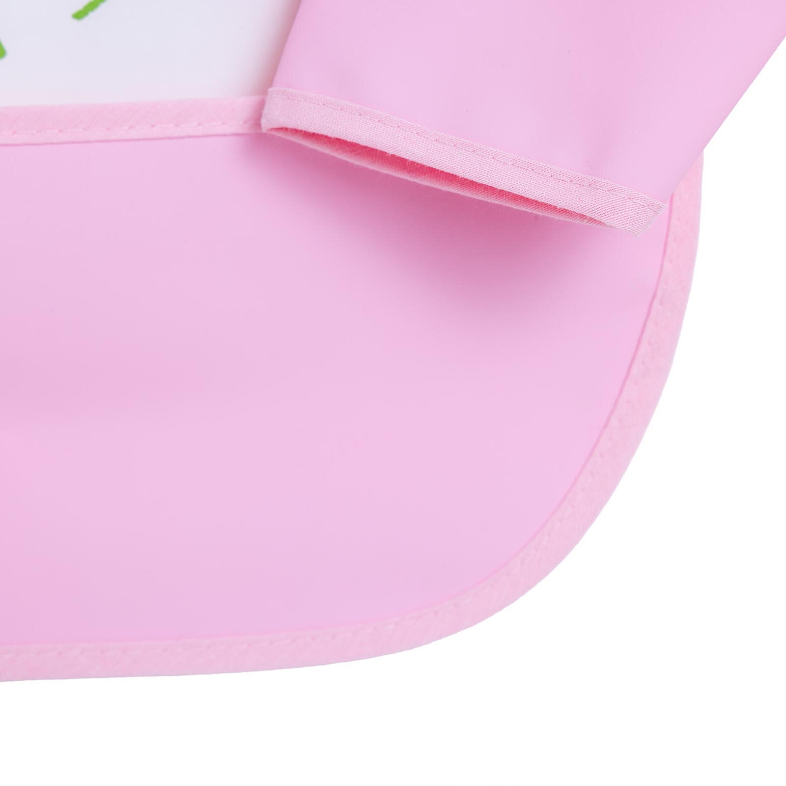 Uzun Kollu Poli Mama Önlük - Çiçek