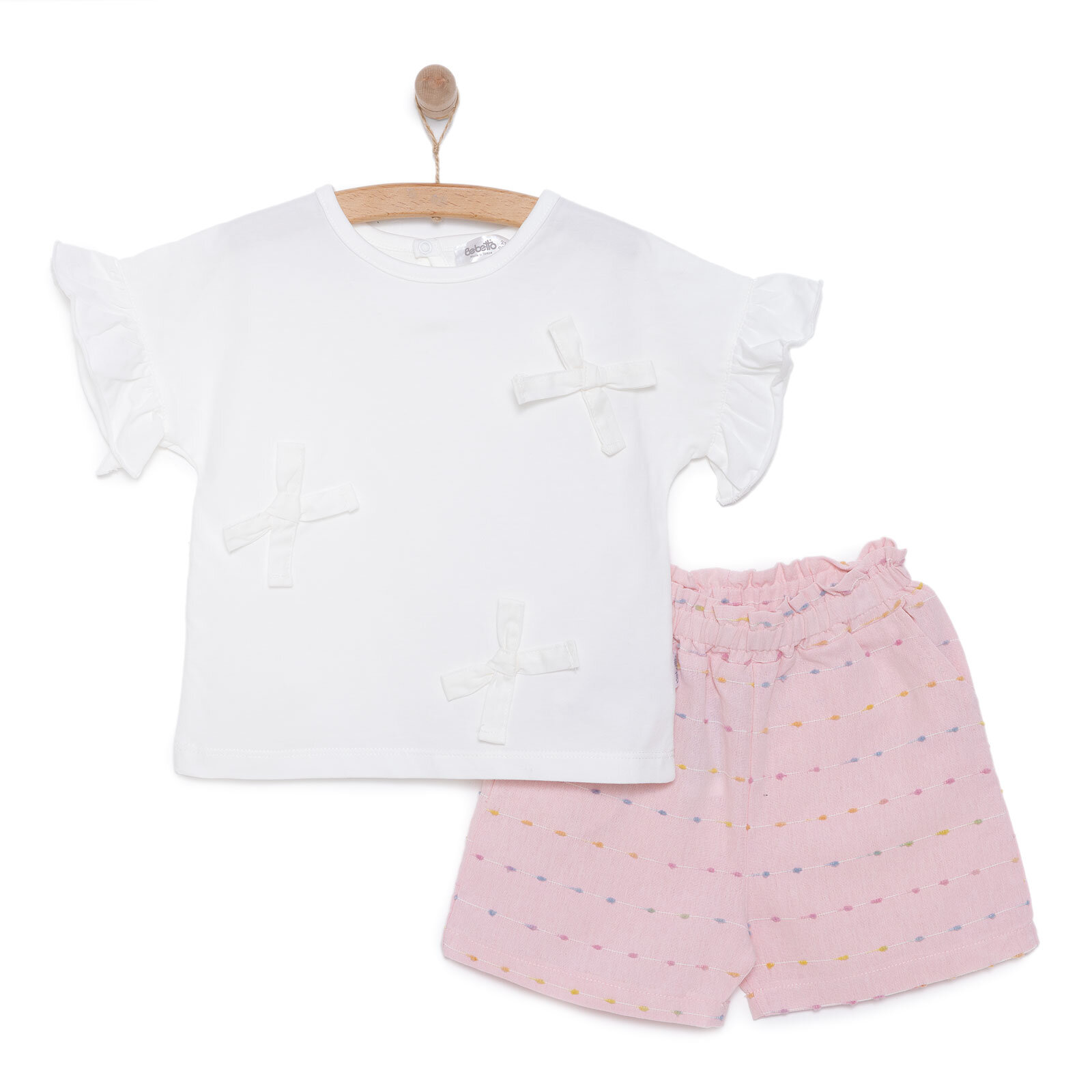 Ponpon Team Kız Tshirt-Şort Kız Bebek