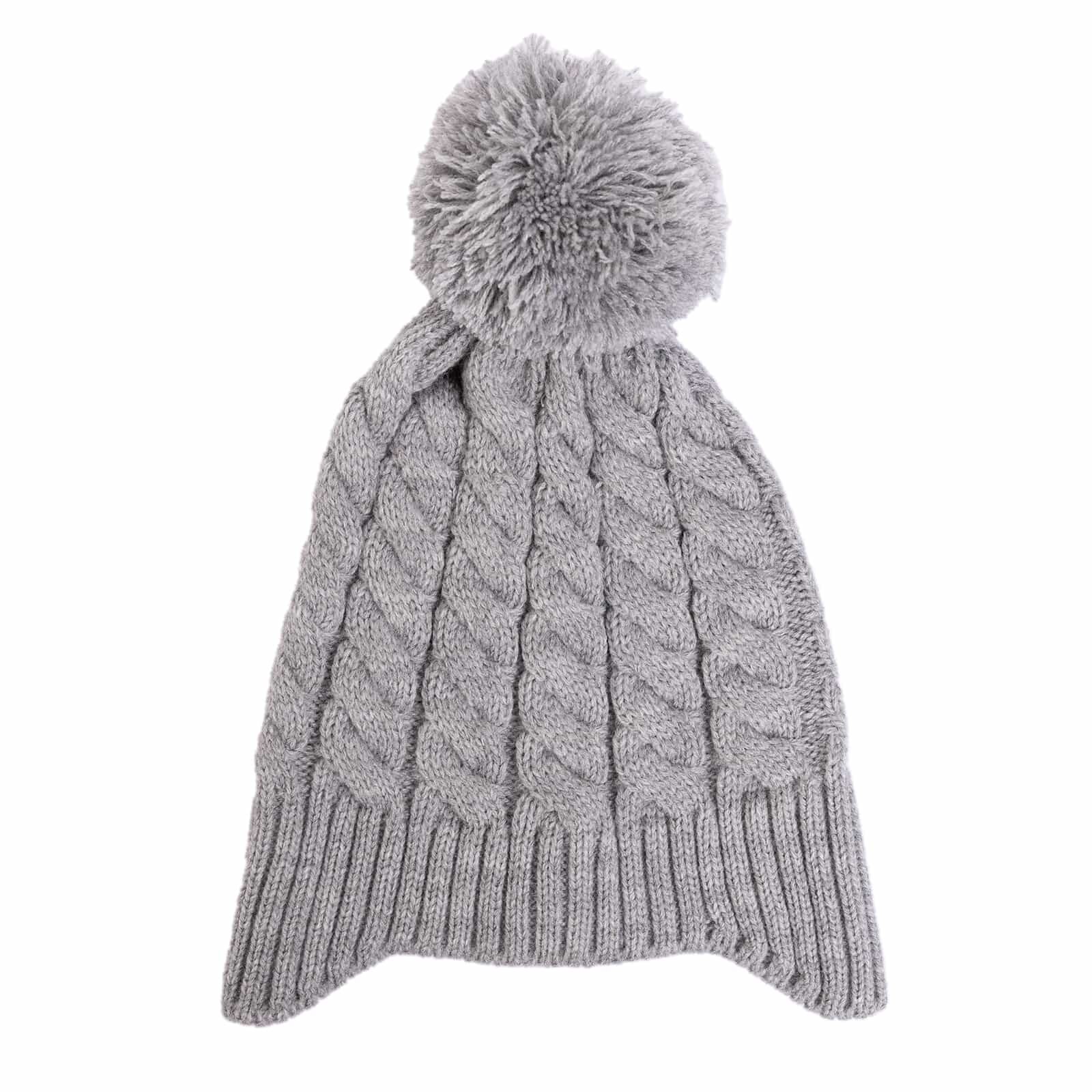 Ponponlu Kulak Kapamalı Unisex Bere Unisex