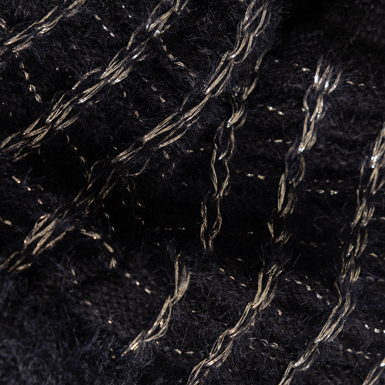 Ponponlu Simli Triko Kız Bere Kız Bebek