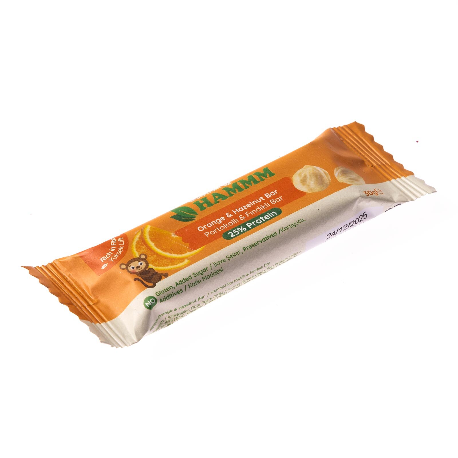 Portakal & Fındıklı Bar 30gr