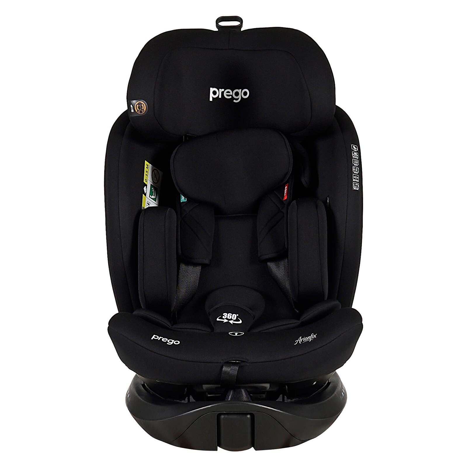 Prego Arion Fix I-Size 0-36 Kg 360 Derece Dönebilen Oto Koltuğu Prego Arion Fix I-Size 0-36 Kg 360 Derece Dönebilen Oto Koltuğu
