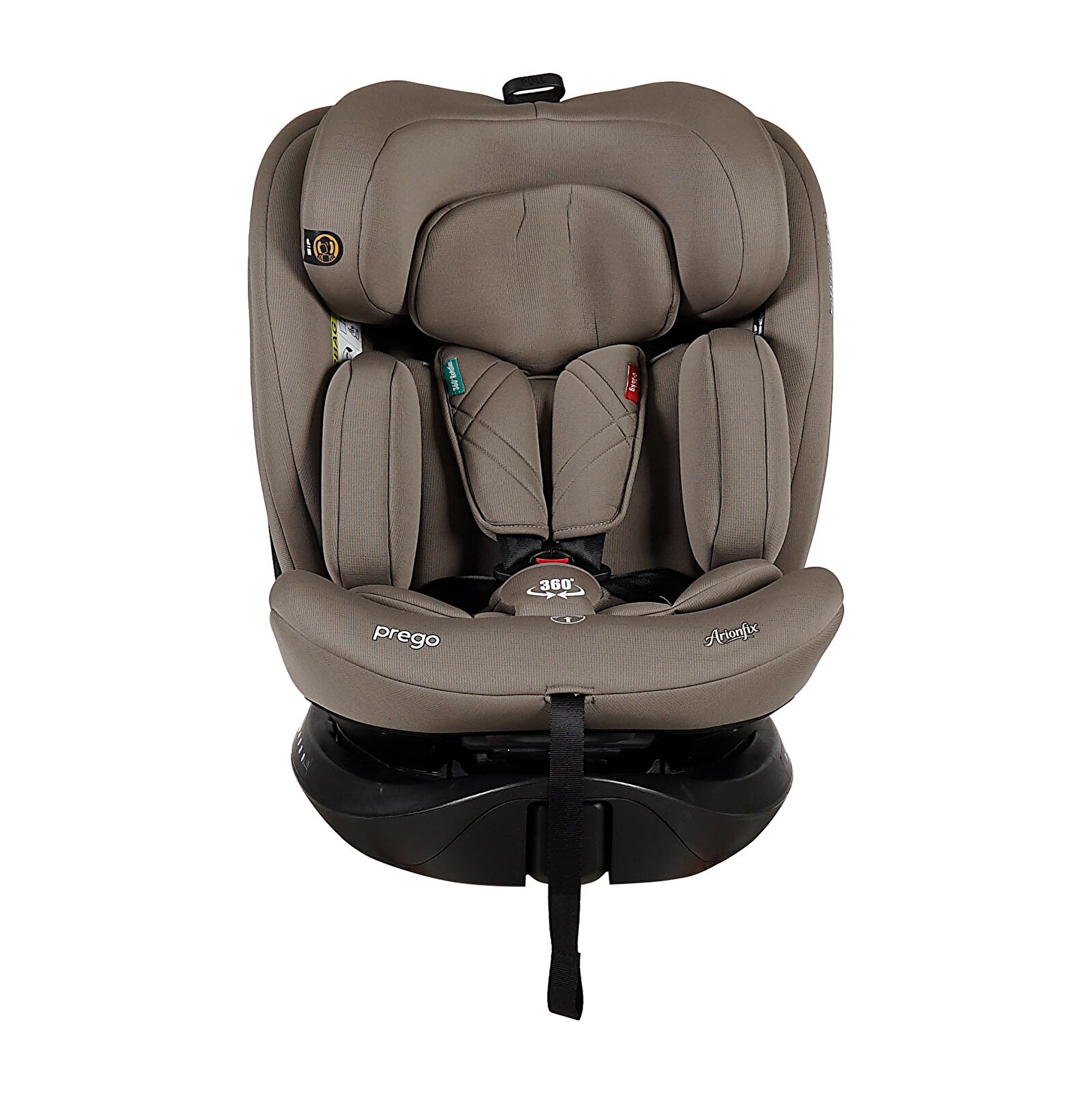 Prego Arion Fix I-Size 0-36 Kg 360 Derece Dönebilen Oto Koltuğu Prego Arion Fix I-Size 0-36 Kg 360 Derece Dönebilen Oto Koltuğu