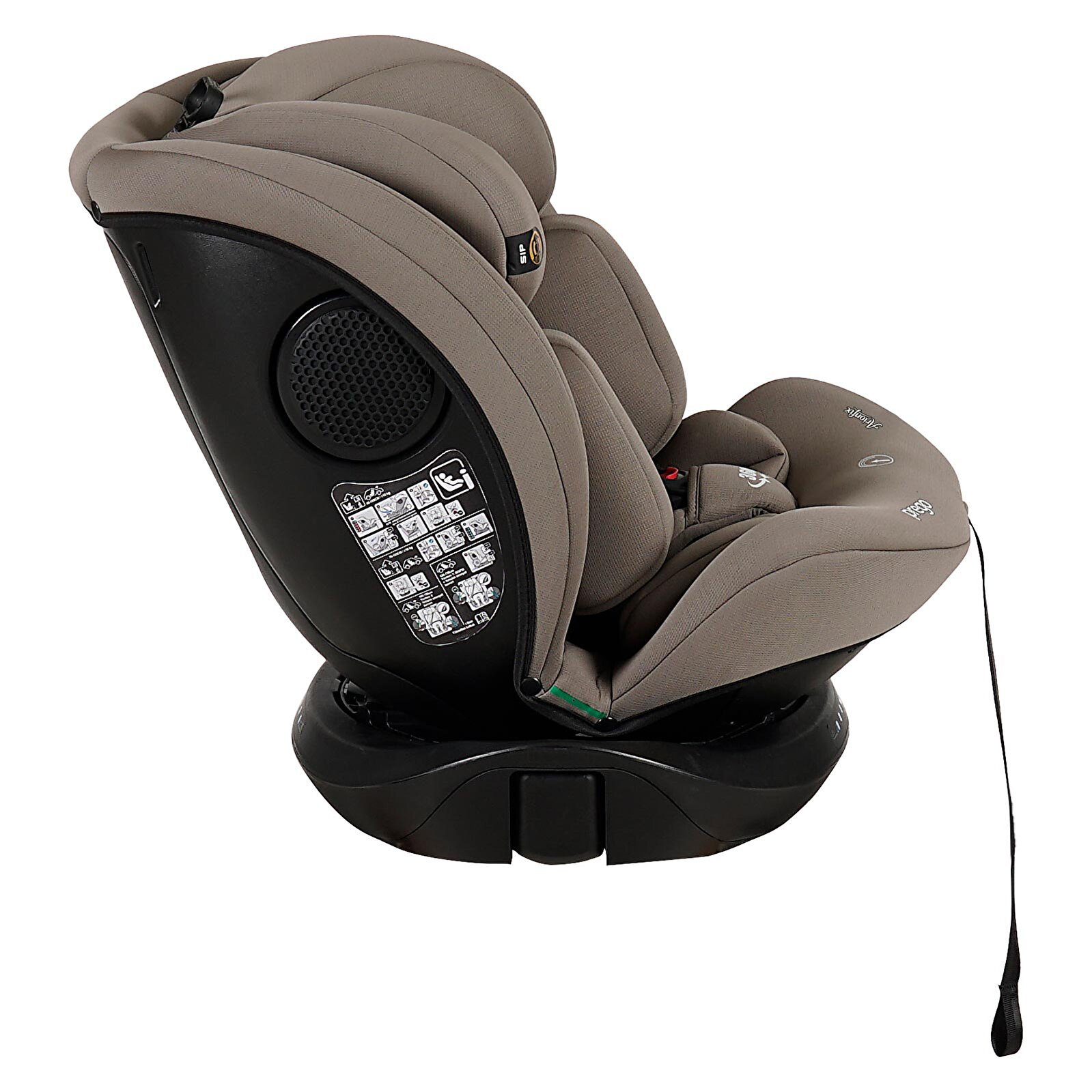 Prego Arion Fix I-Size 0-36 Kg 360 Derece Dönebilen Oto Koltuğu Prego Arion Fix I-Size 0-36 Kg 360 Derece Dönebilen Oto Koltuğu