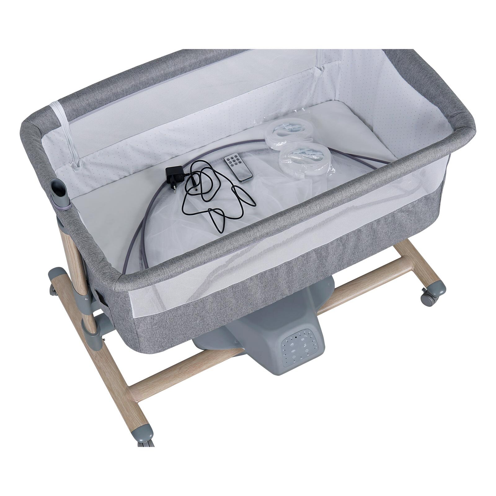 Prego Carmela 4091 Elektrikli Anne Yanı Beşik