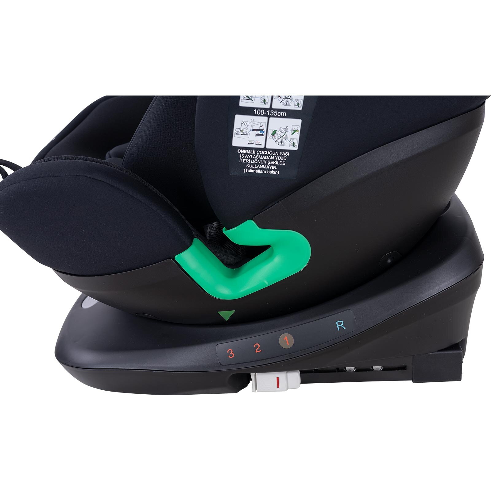 Prego Tronfix I-Size 0-36 360 Derece Dönebilen Oto Koltuğu