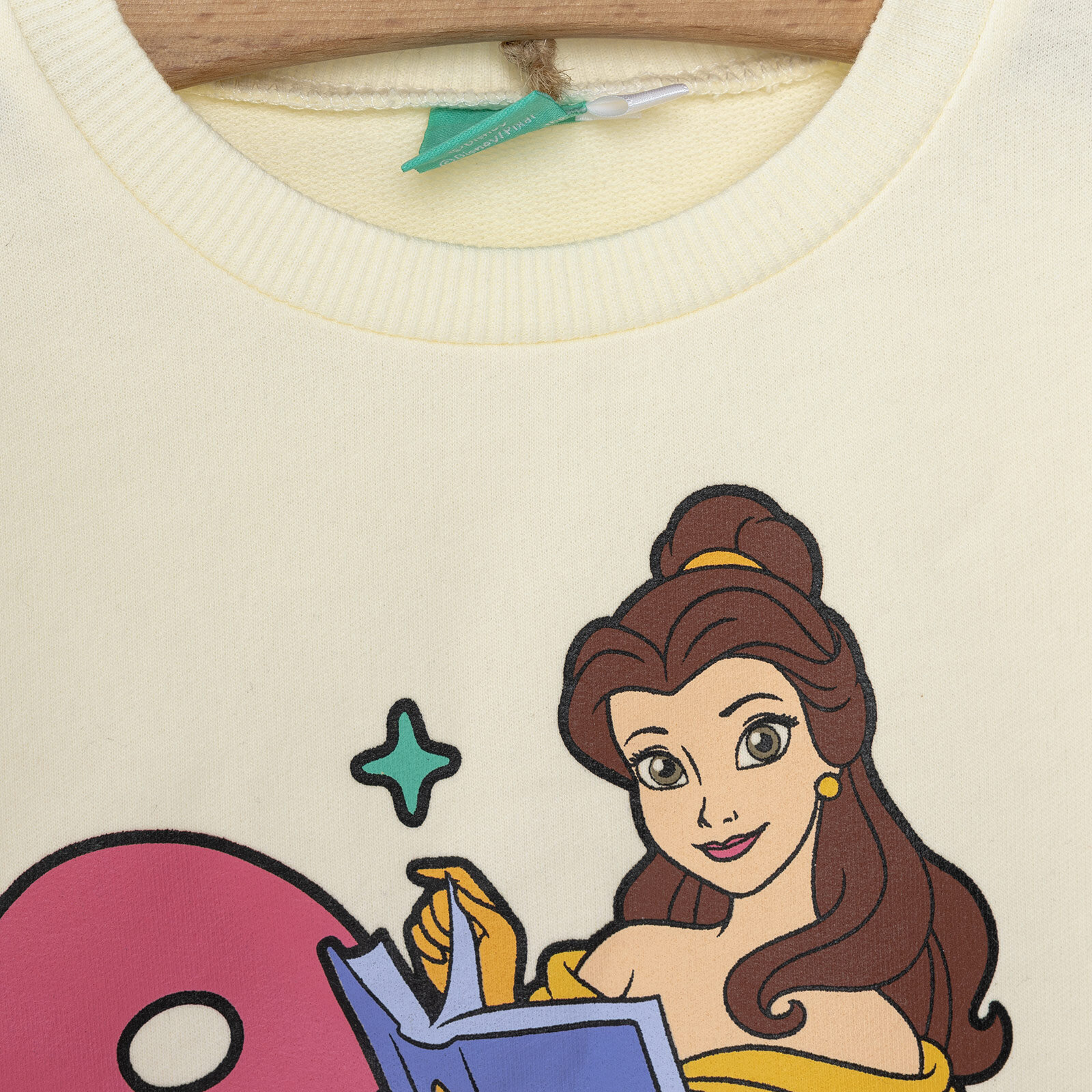 Prenscess Kız Sweatshirt - Tayt Kız Bebek Prenscess Kız Sweatshirt - Tayt Kız Bebek