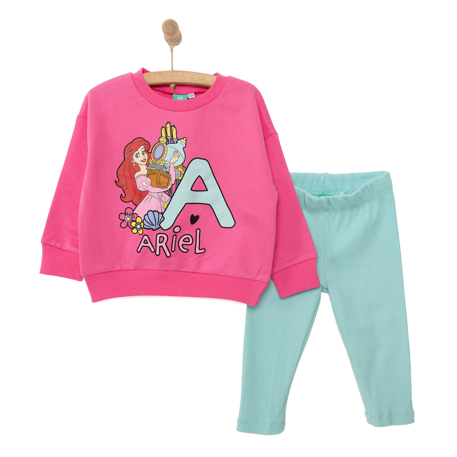 Prenscess Kız Sweatshirt - Tayt Kız Bebek Prenscess Kız Sweatshirt - Tayt Kız Bebek