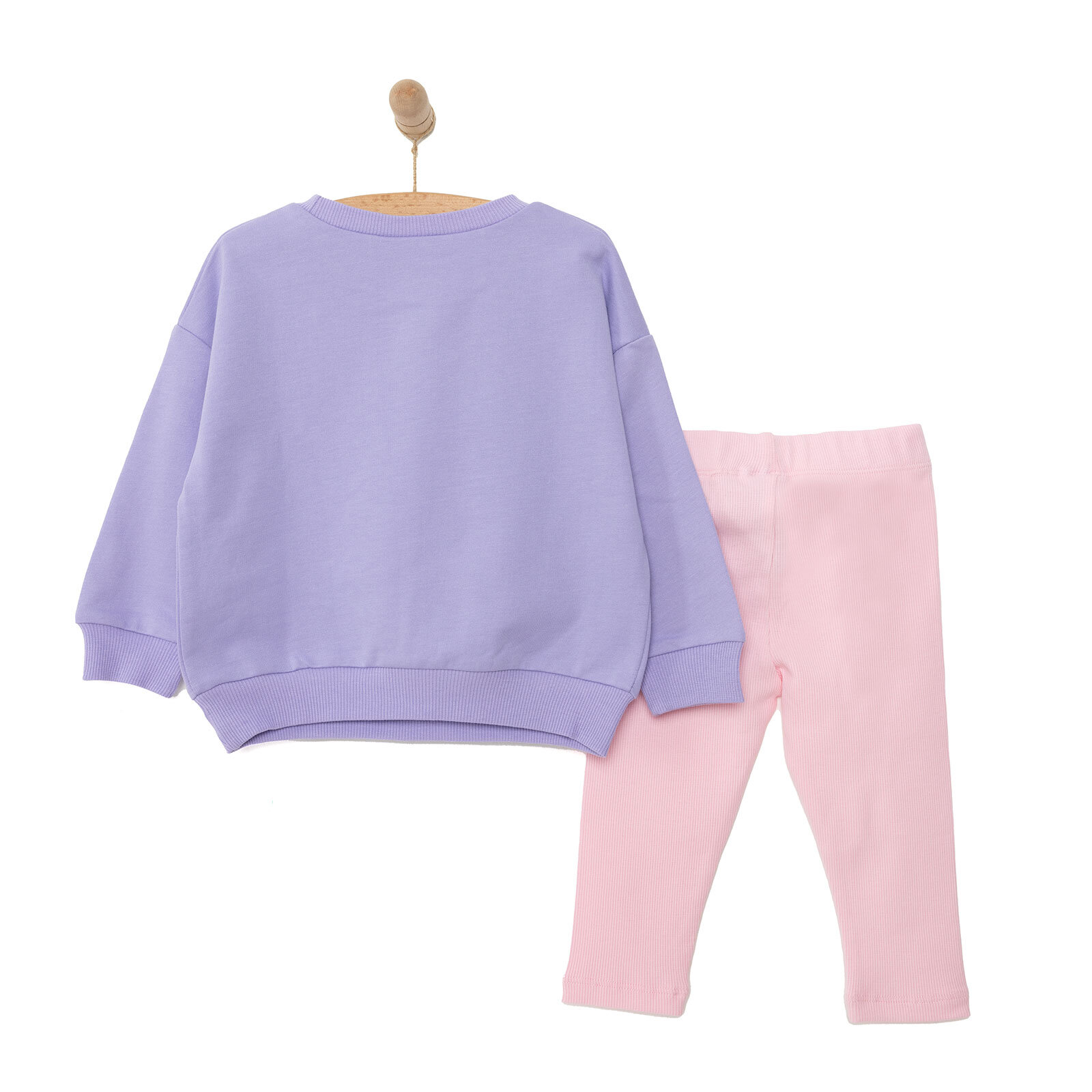 Prenscess Kız Sweatshirt - Tayt Kız Bebek