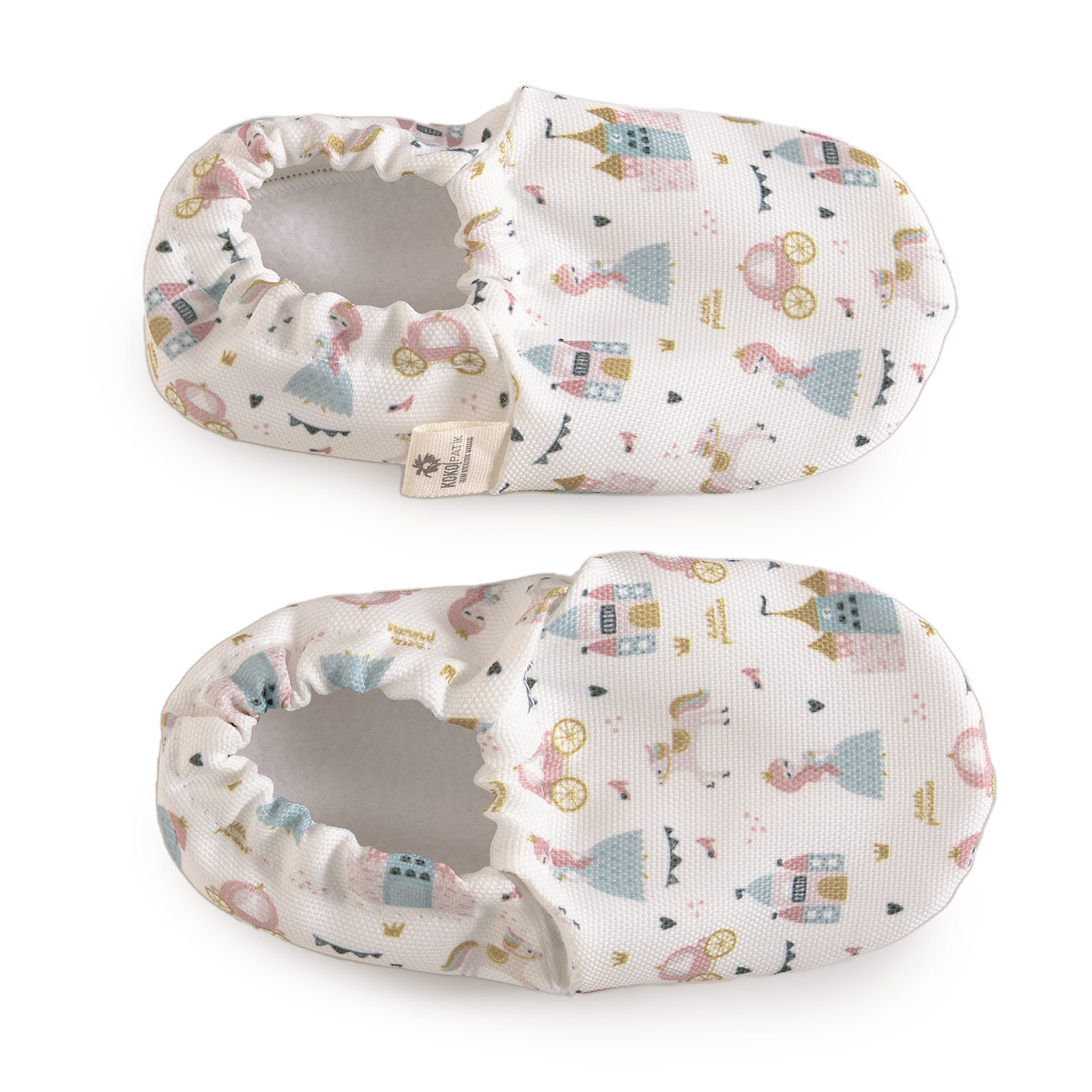 Prenses Desenli Kız Patik Kız Bebek