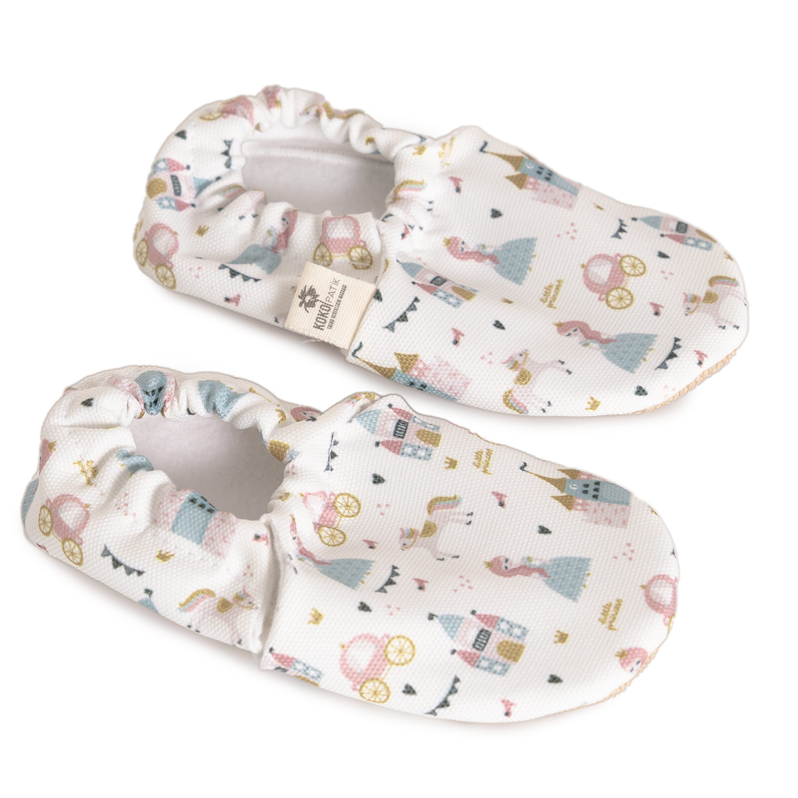 Prenses Desenli Kız Patik Kız Bebek