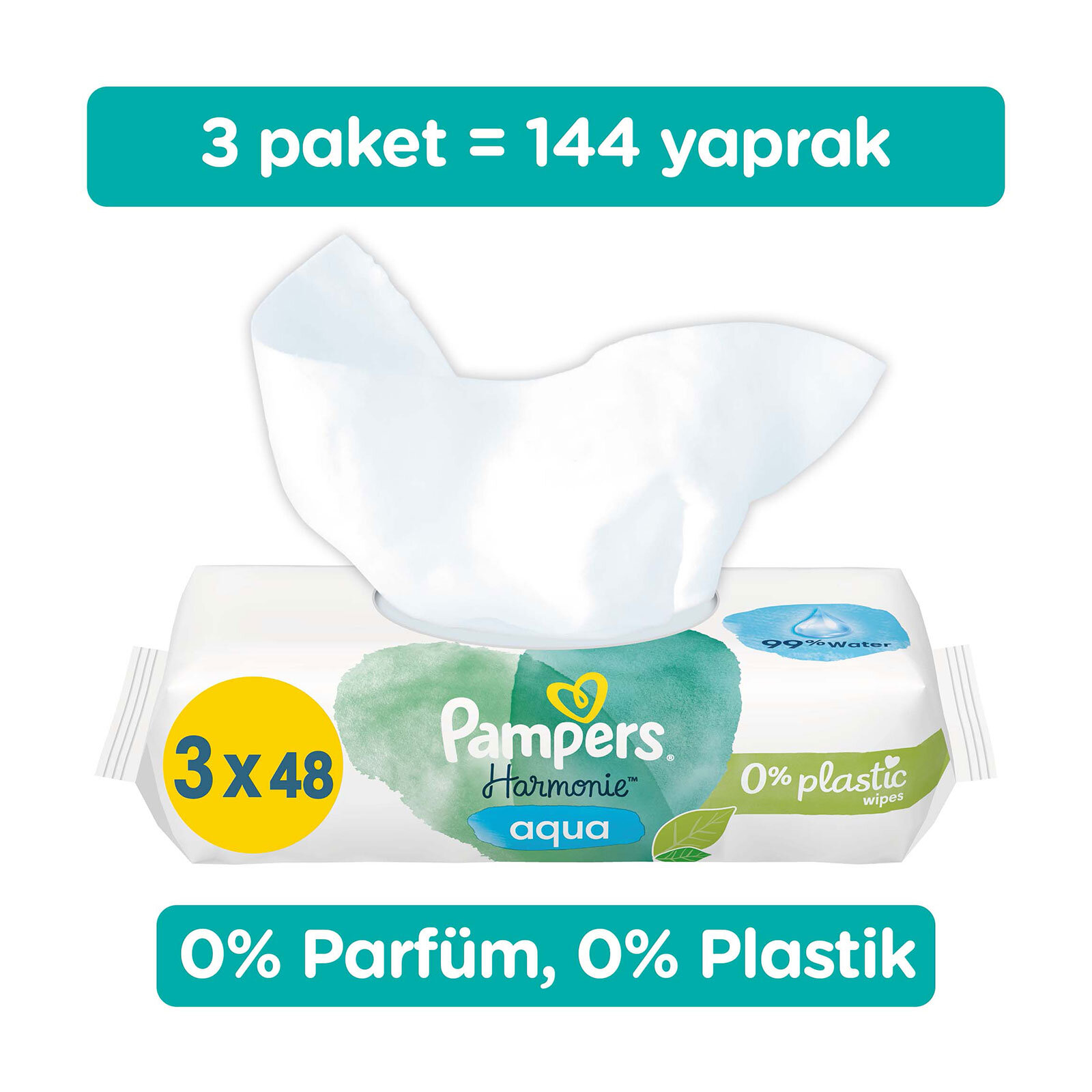 Prıma Islak Havlu Aqua Pure 3lü Prıma Islak Havlu Aqua Pure 3lü