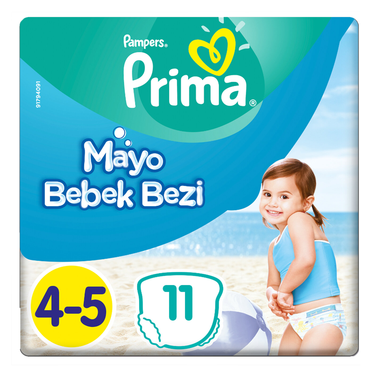 Mayo Bebek Bezi 4-5 Beden Maxi Tekli Paket 11 Adet 9- 15 kg