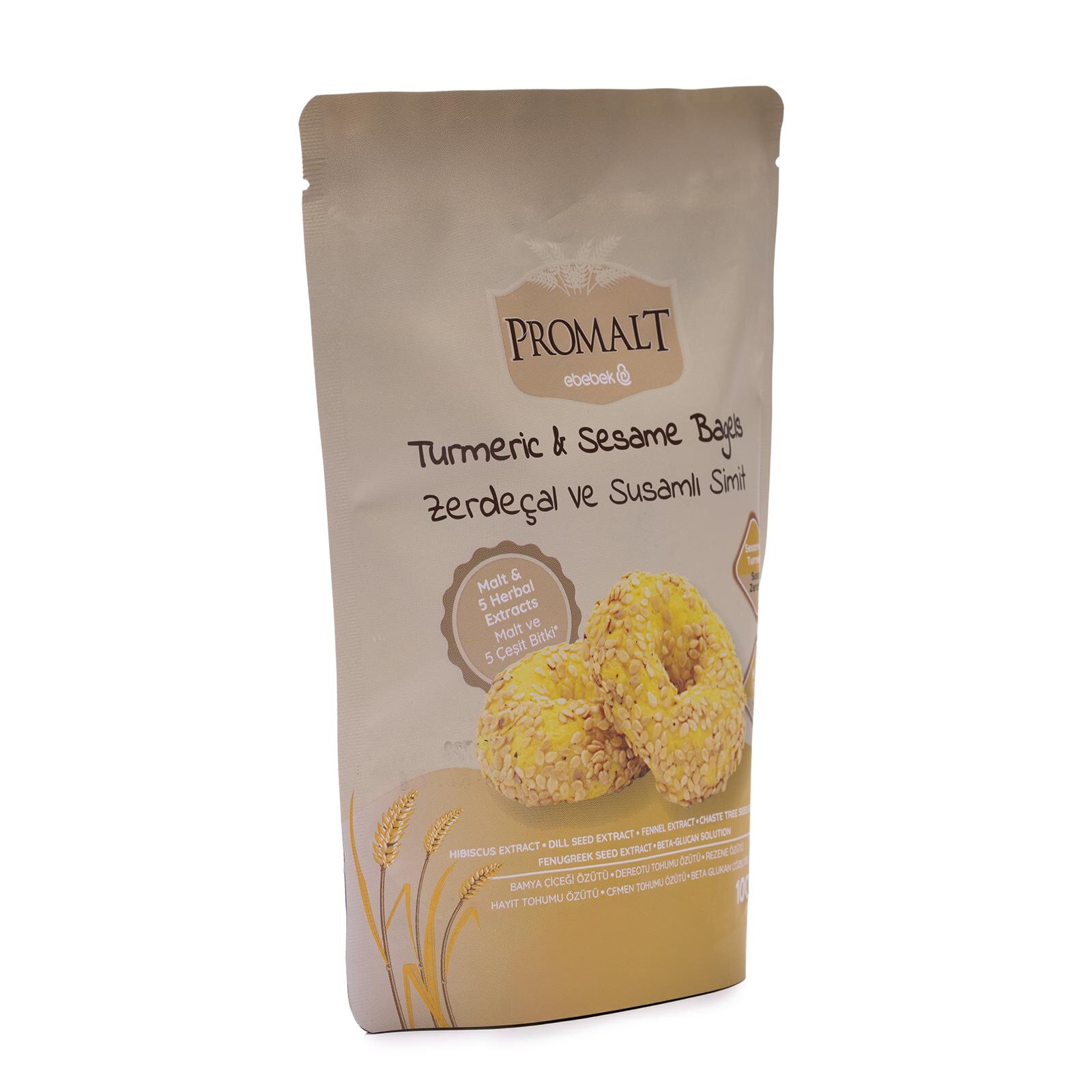 Zerdeçal - Susamlı Simit 100 gr