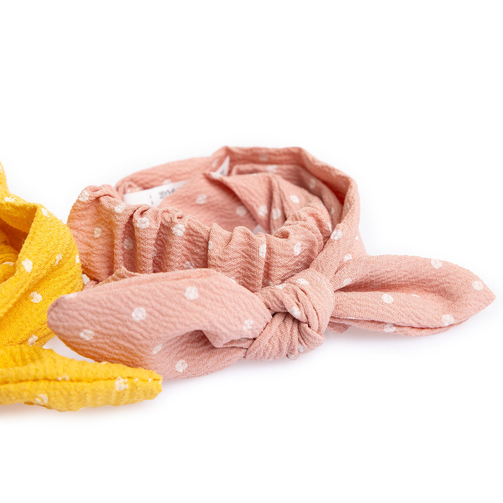 Puantiye Desen 2li Fiyonk Kız Saç Bandı Kız Bebek