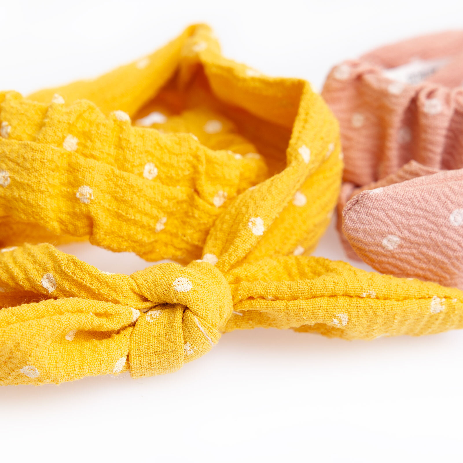 Puantiye Desen 2li Fiyonk Kız Saç Bandı Kız Bebek