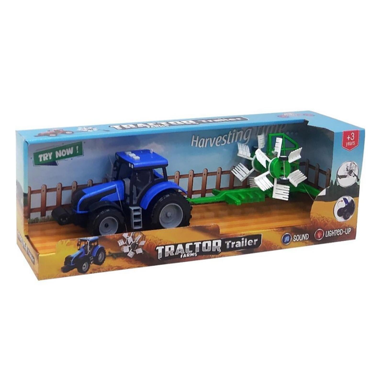 Pulluklu Traktör (pilli)