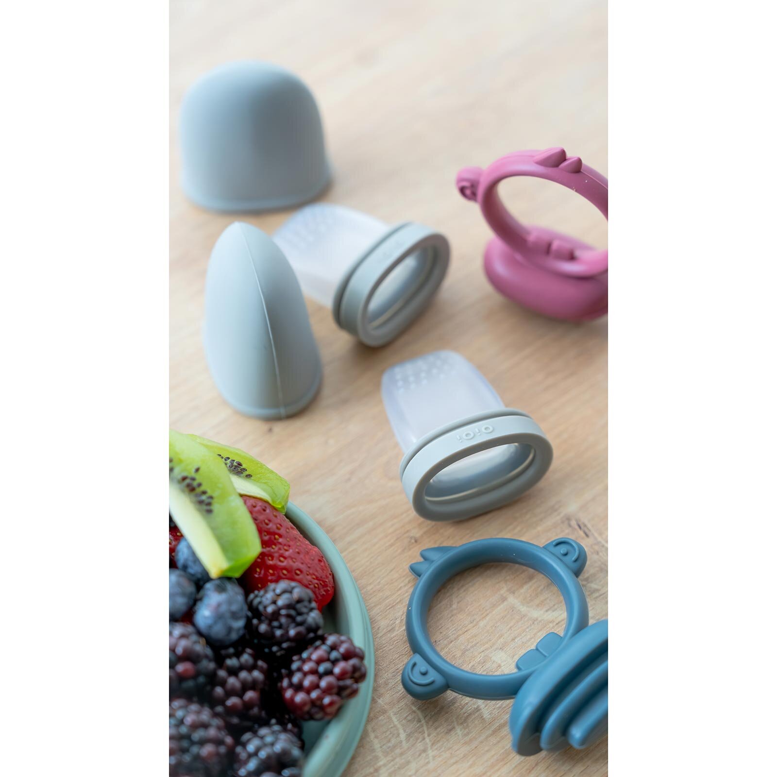 Püre Meyve Sebze Alıştırıcı Mineral Blue Powder Grey