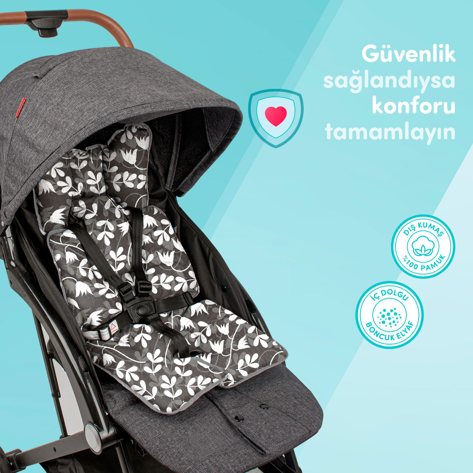 Puset ve Oto Koltuğu Minderi Puset ve Oto Koltuğu Minderi