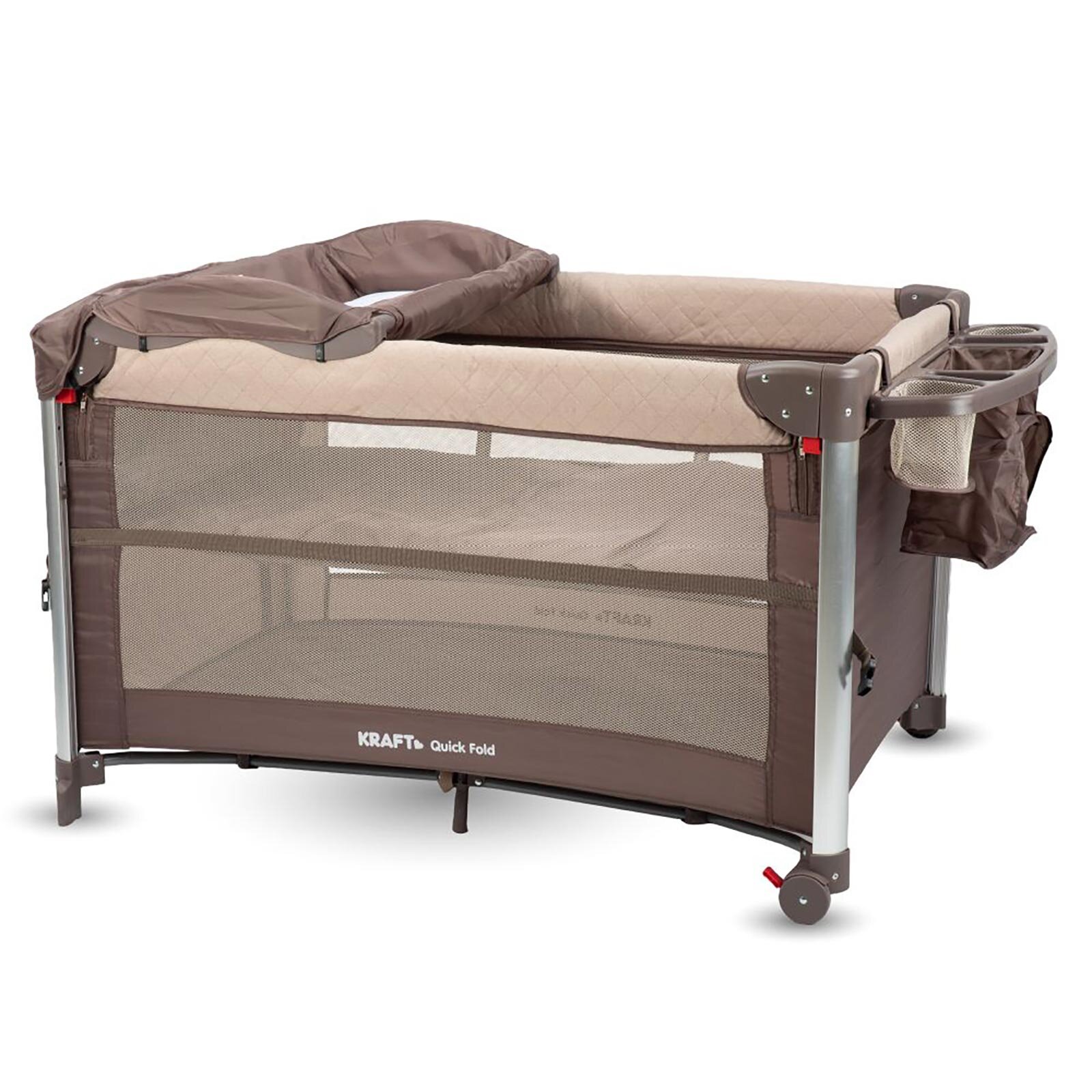 Quıck Fold Oyun Parkı 70x110cm-Brown Quıck Fold Oyun Parkı 70x110cm-Brown