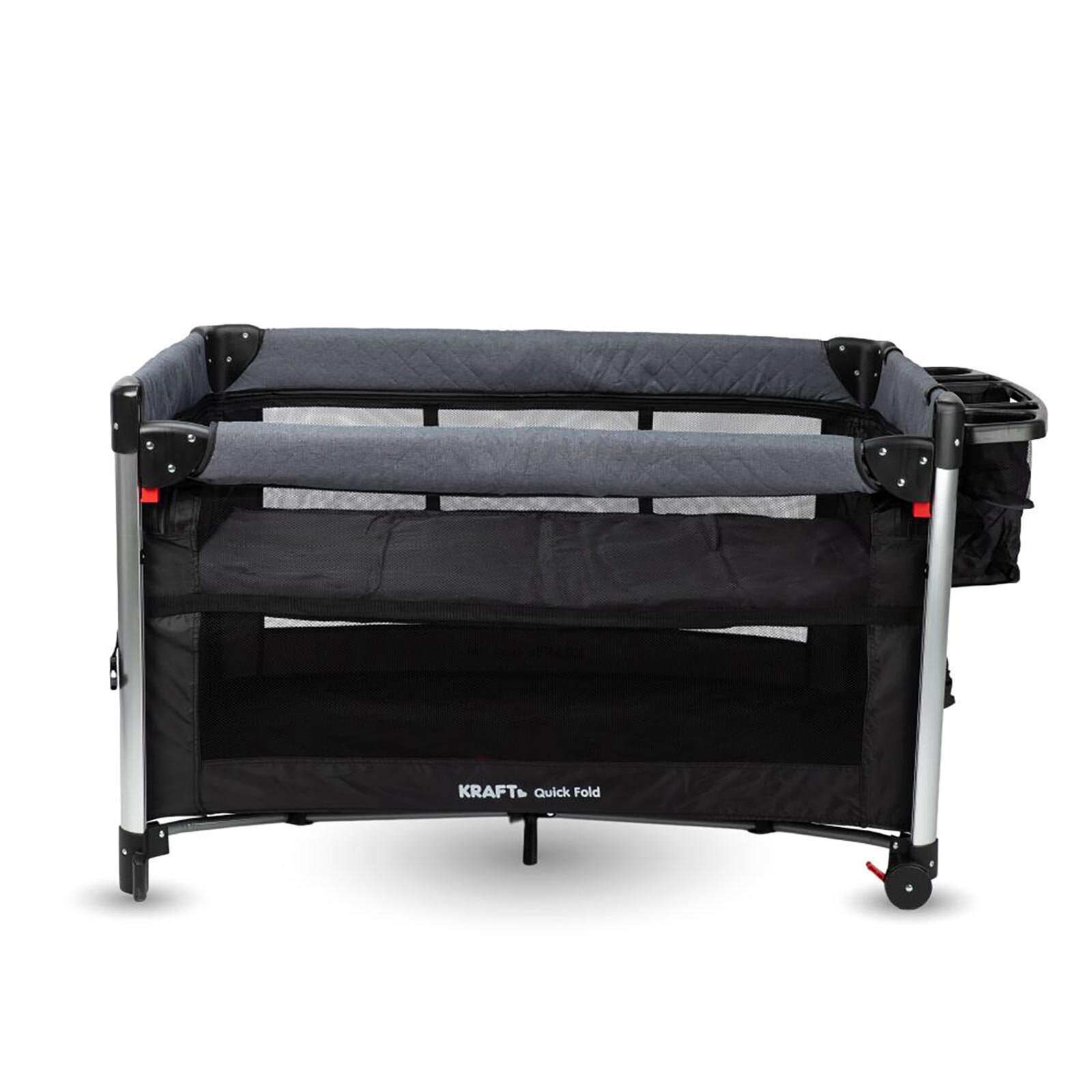 Quıck Fold Oyun Parkı 70x110cm-Dark Grey Black Quıck Fold Oyun Parkı 70x110cm-Dark Grey Black