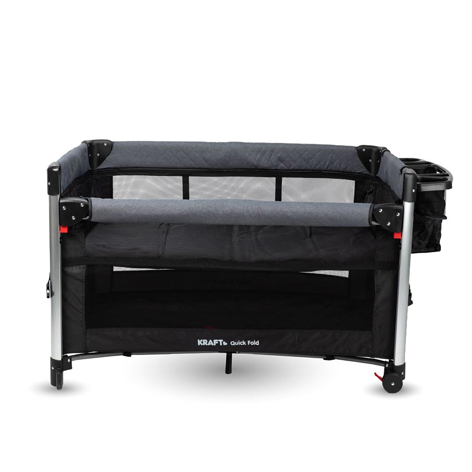 Quıck Fold Oyun Parkı 70x110cm-Dark Grey Black Quıck Fold Oyun Parkı 70x110cm-Dark Grey Black