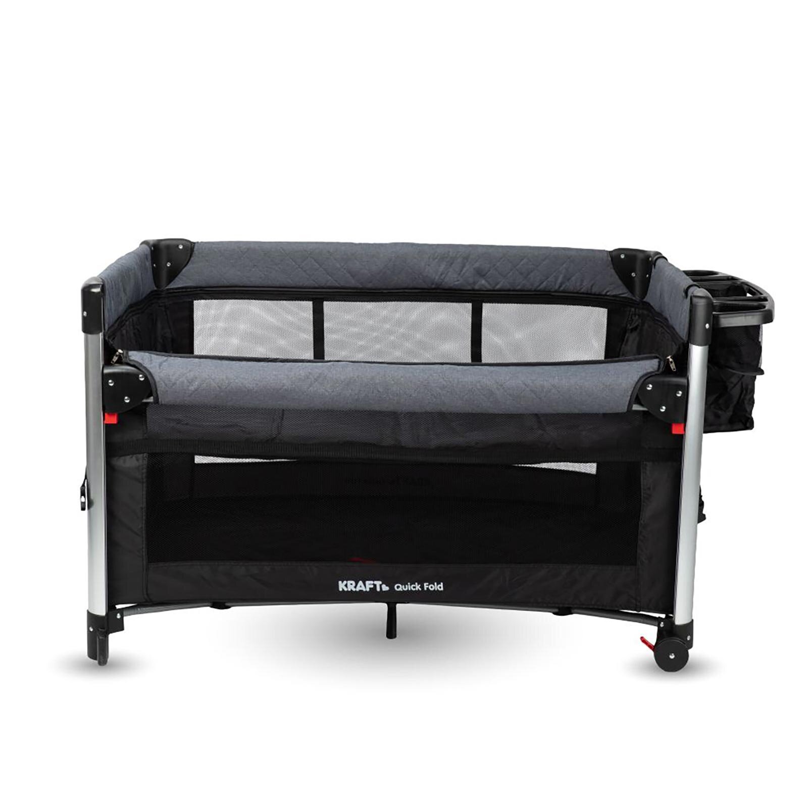 Quıck Fold Oyun Parkı 70x110cm-Dark Grey Black Quıck Fold Oyun Parkı 70x110cm-Dark Grey Black