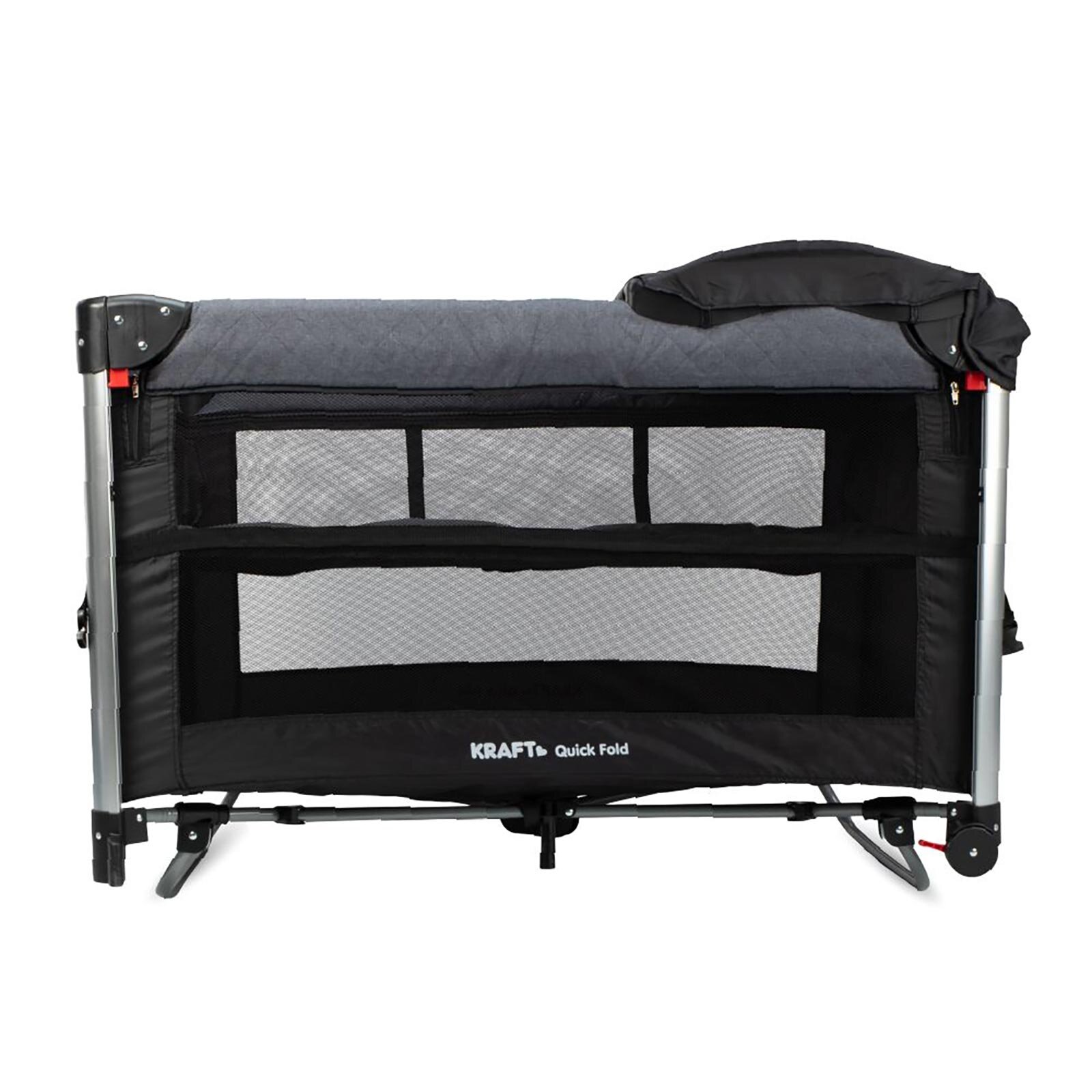 Quıck Fold Oyun Parkı 70x110cm-Dark Grey Black Quıck Fold Oyun Parkı 70x110cm-Dark Grey Black