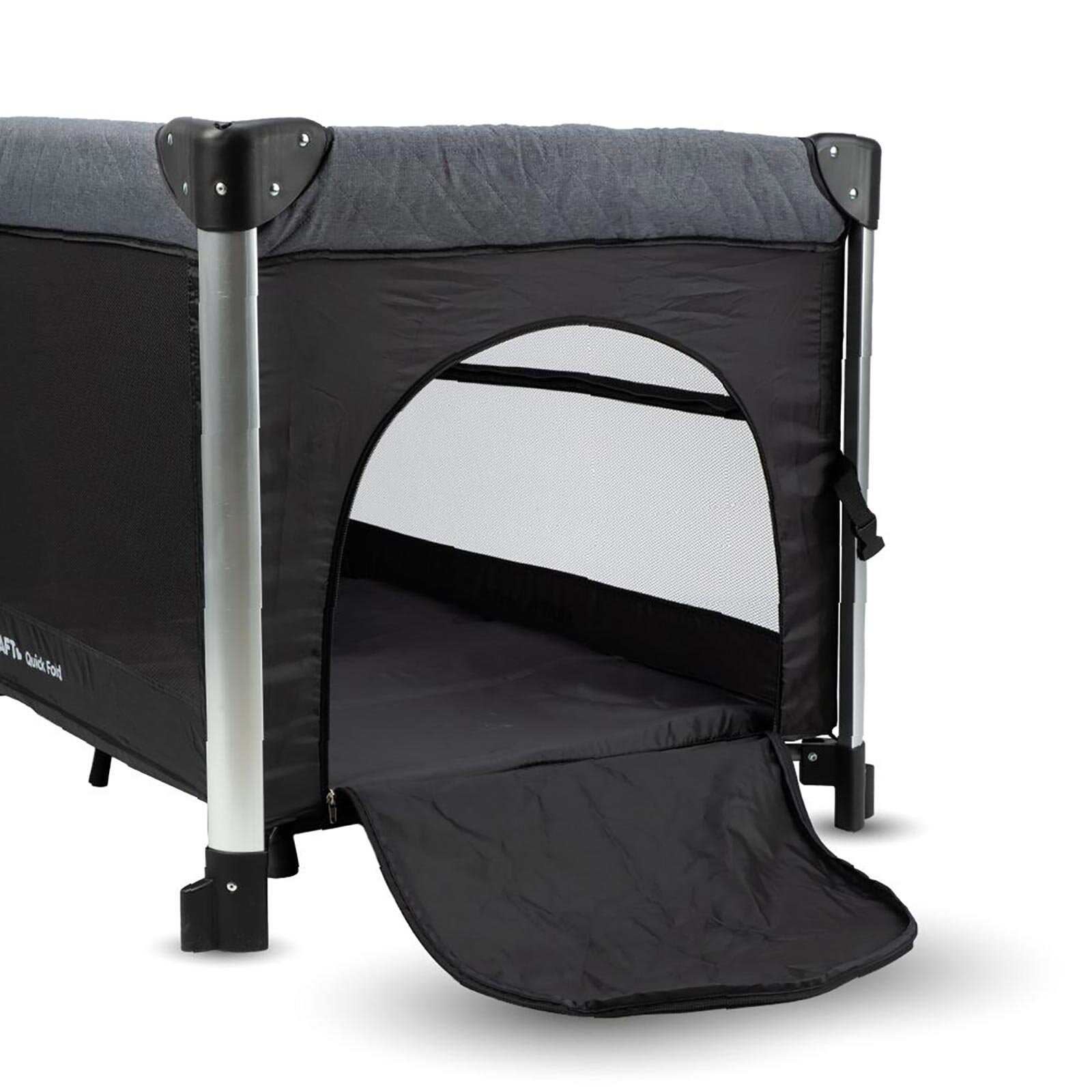 Quıck Fold Oyun Parkı 70x110cm-Dark Grey Black Quıck Fold Oyun Parkı 70x110cm-Dark Grey Black