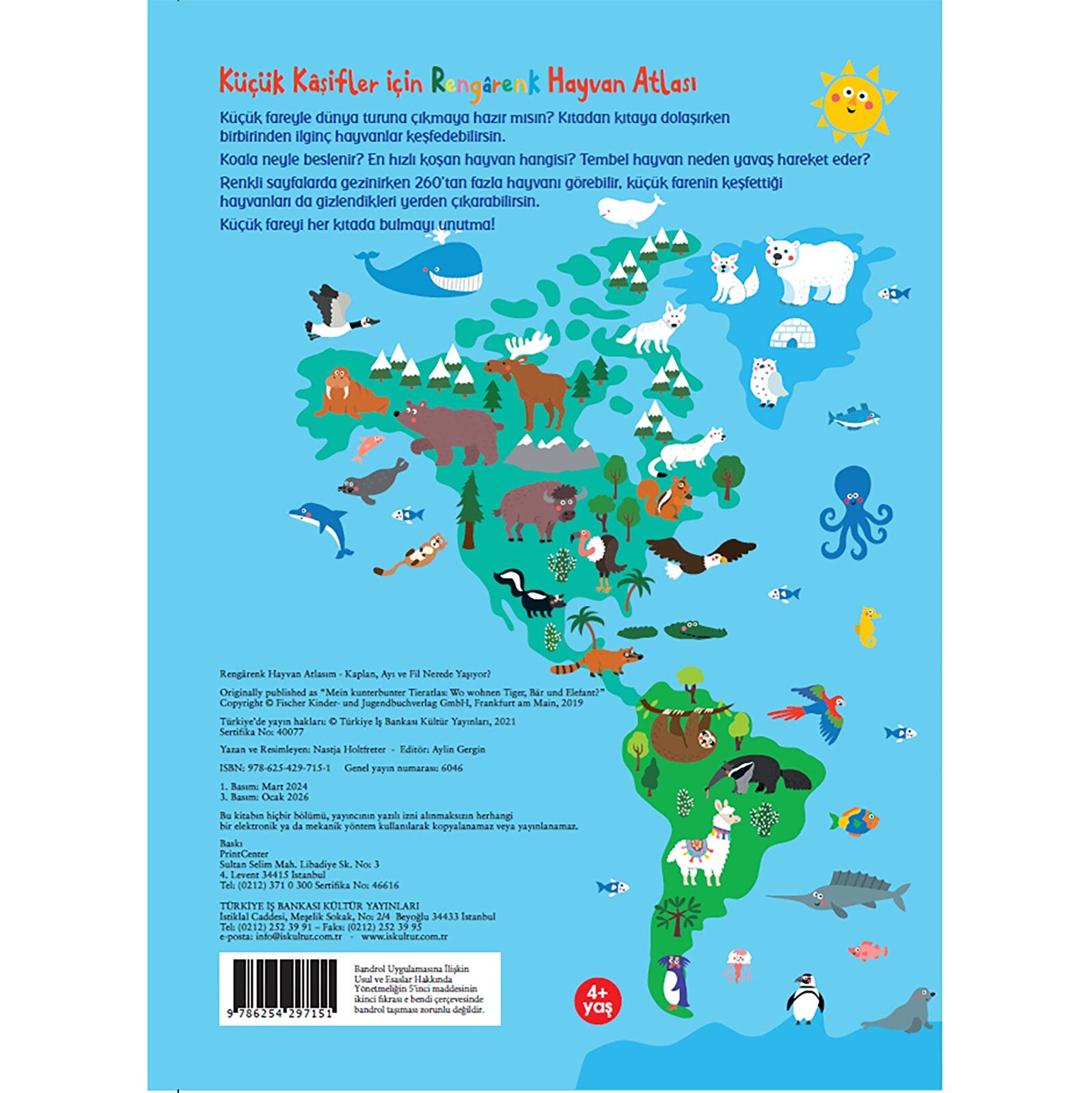 RENGÂRENK HAYVAN ATLASIM - KAPLAN, AYI VE FİL NEREDE YAŞIYOR ?
