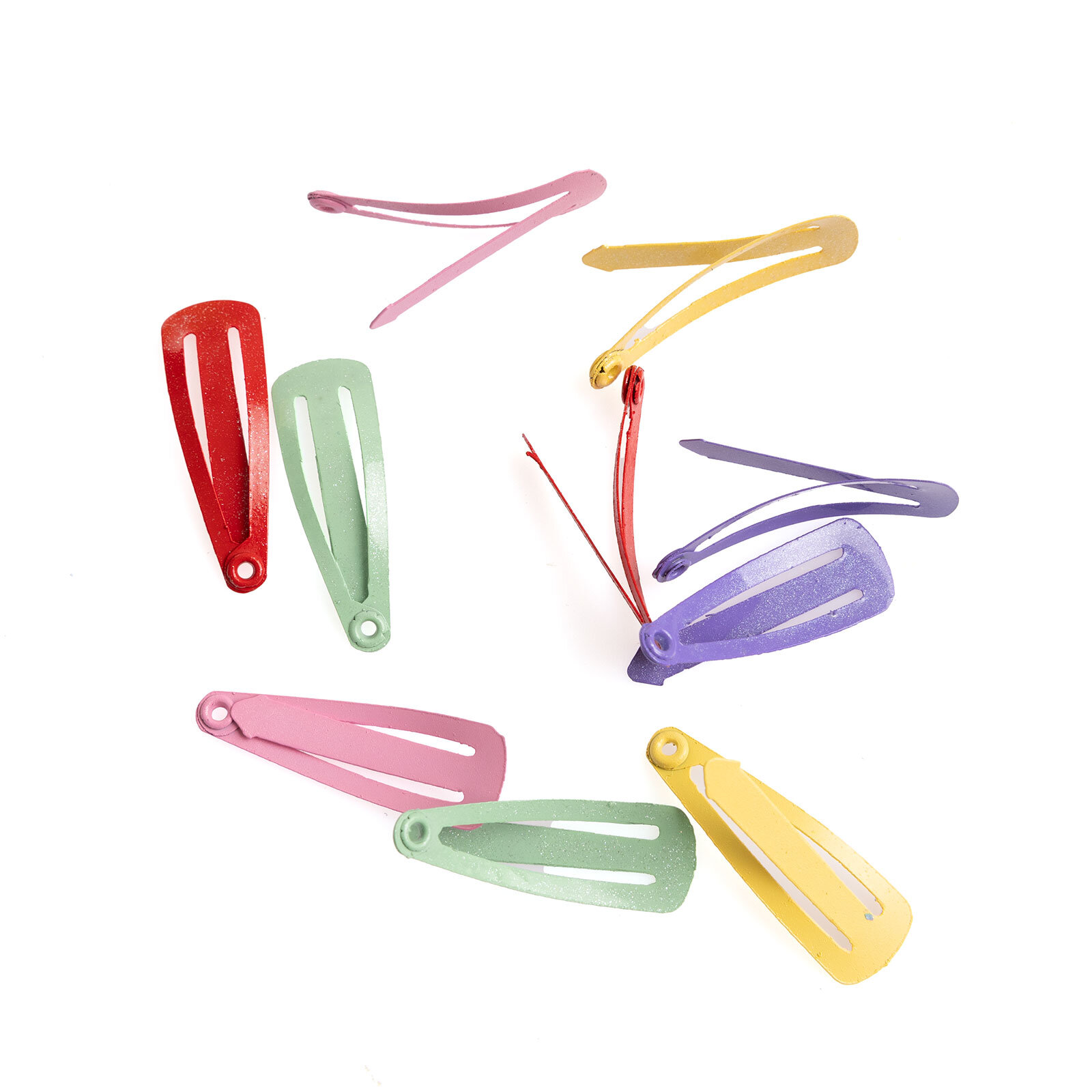 Renkli 10lu Minik Çıt Çıt Kız Toka Kız Bebek Renkli 10lu Minik Çıt Çıt Kız Toka Kız Bebek