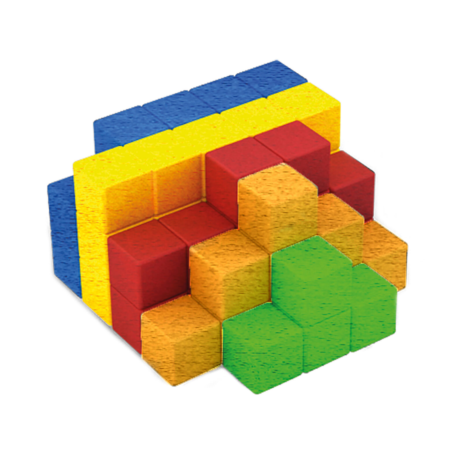 Renkli Ahşap Küpler Renkli Ahşap Küpler