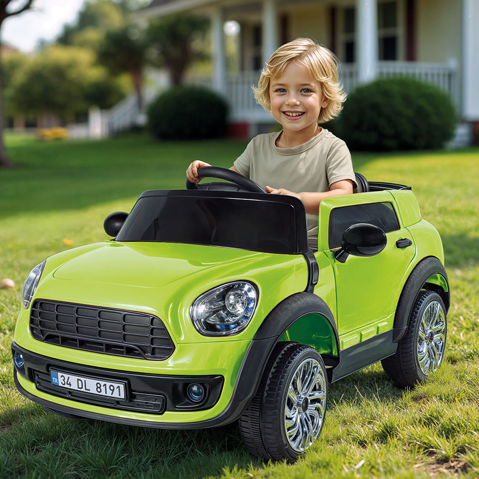 Ride On 12 Volt Uzaktan Kumandalı Yeşil