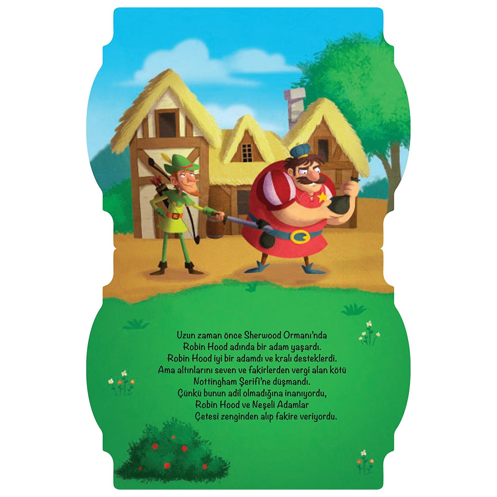 Robin Hood - 3 Boyutlu Kitap