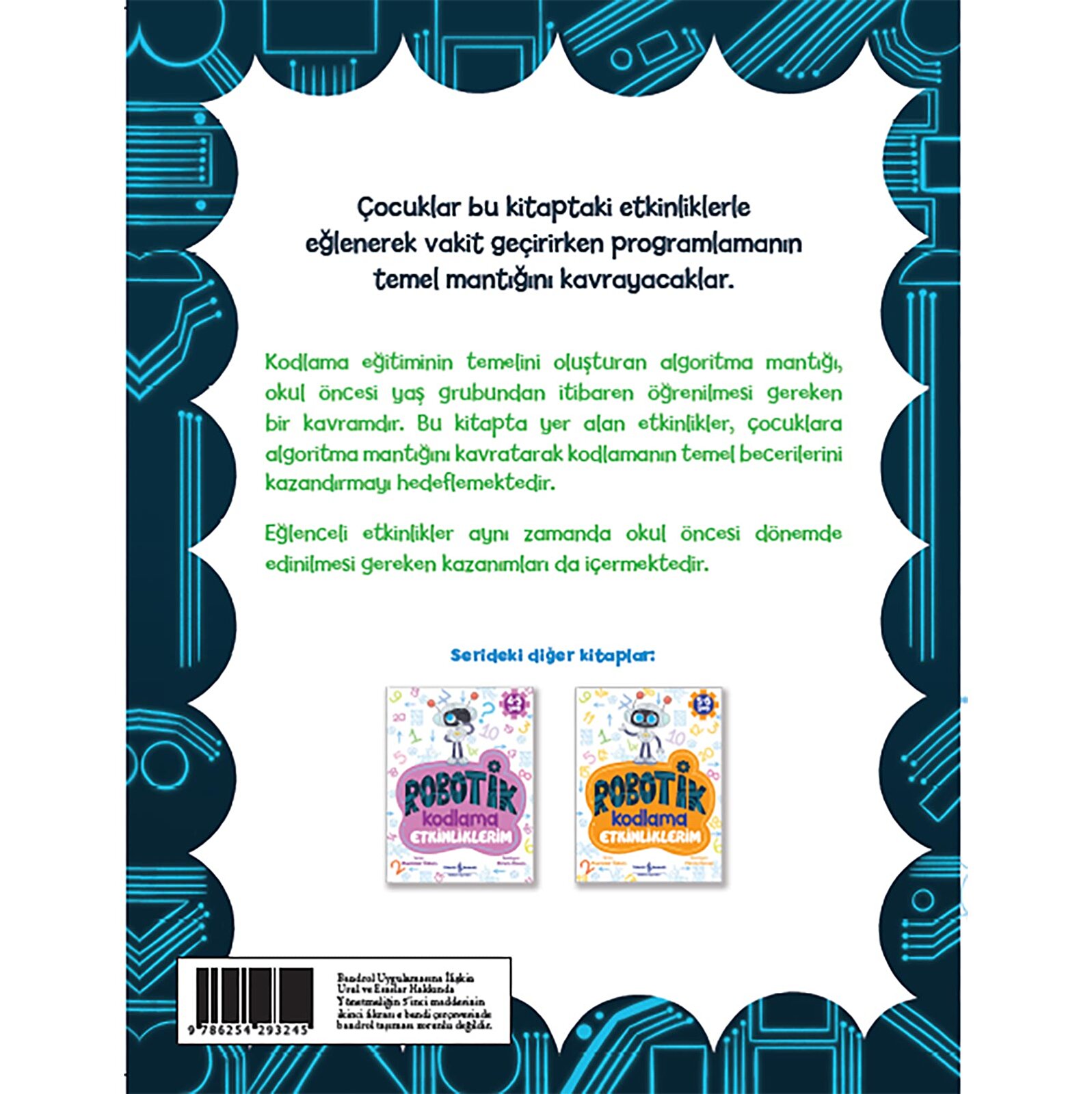 Robotik Kodlama Etkinliklerim 3-4 Yaş Robotik Kodlama Etkinliklerim 3-4 Yaş