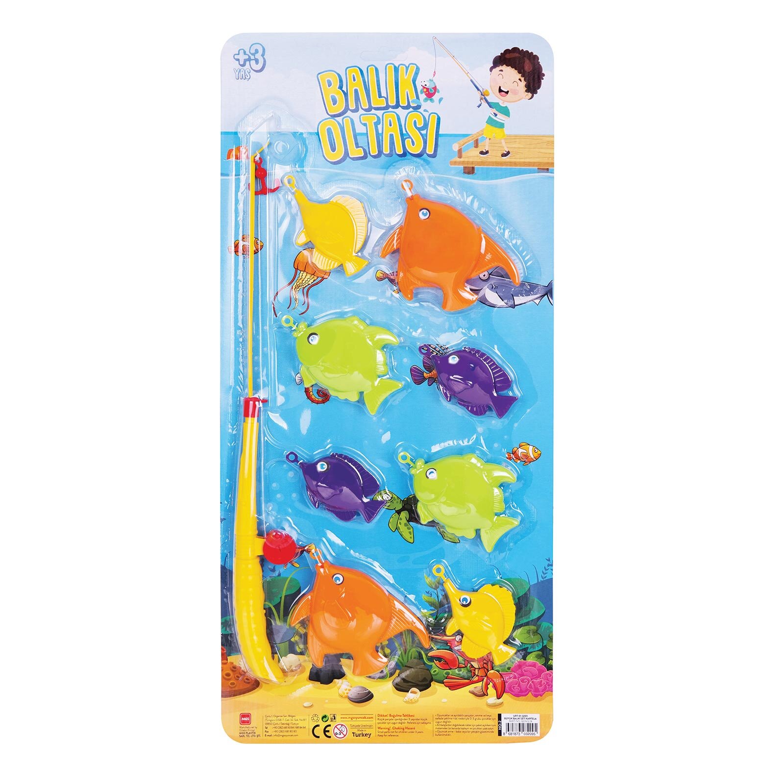 Role Play Büyük Balık Seti Kartela Role Play Büyük Balık Seti Kartela
