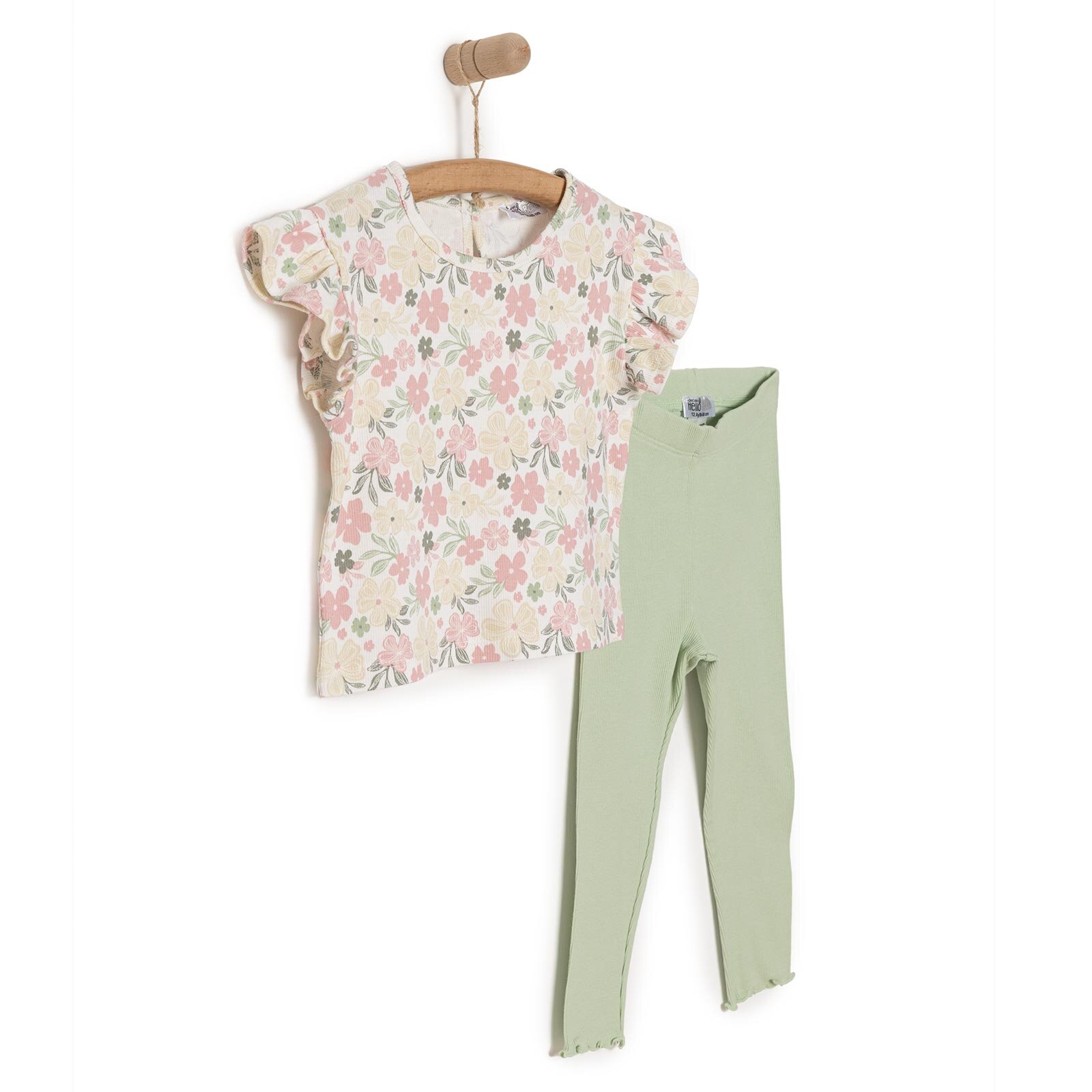 Rustik Kız Tshirt-Tayt Kız Bebek Rustik Kız Tshirt-Tayt Kız Bebek