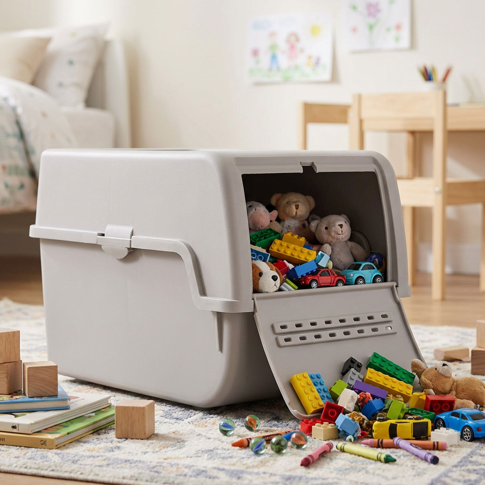 S BOX ORGANIZER 8 LT ANTRASIT