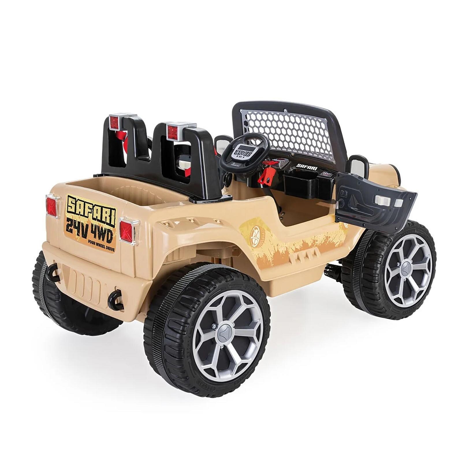 Safari 24v Çift Kişilik Akülü Araba Kumandalı 4x4