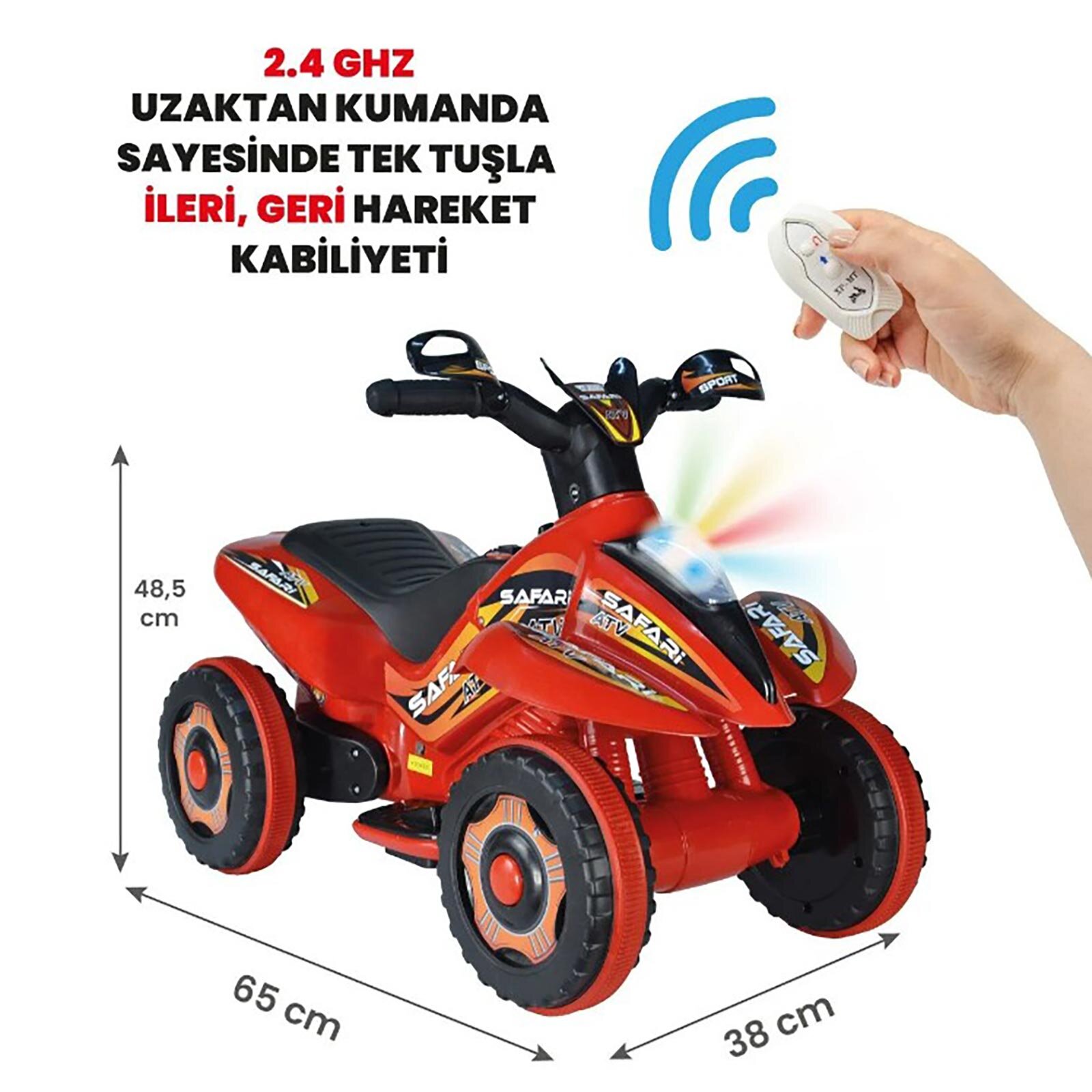 Safari 6 V Akülü ATV Safari 6 V Akülü ATV