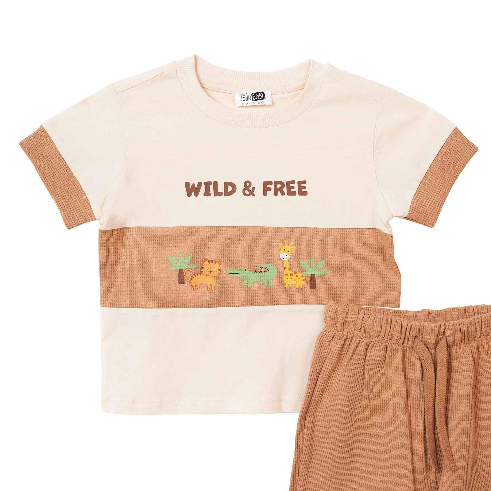 Safari Adventure Tshirt-Şort