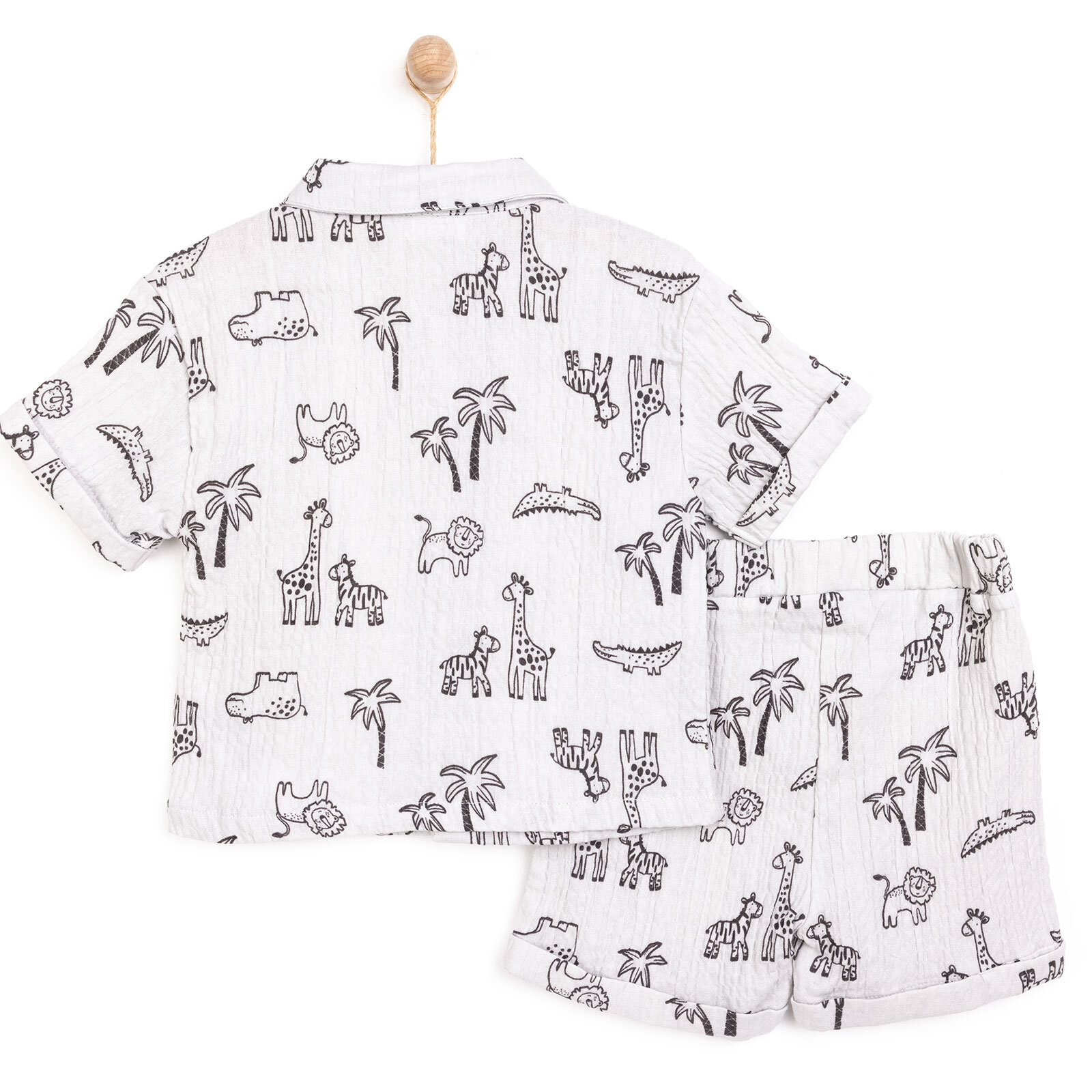 Safari Line Erkek Gömlek-Şort Erkek Bebek