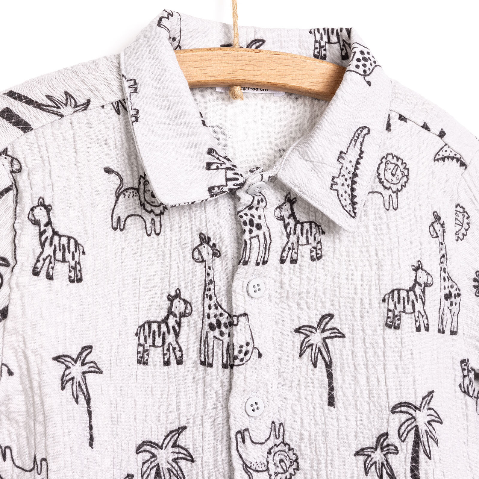 Safari Line Erkek Gömlek-Şort Erkek Bebek