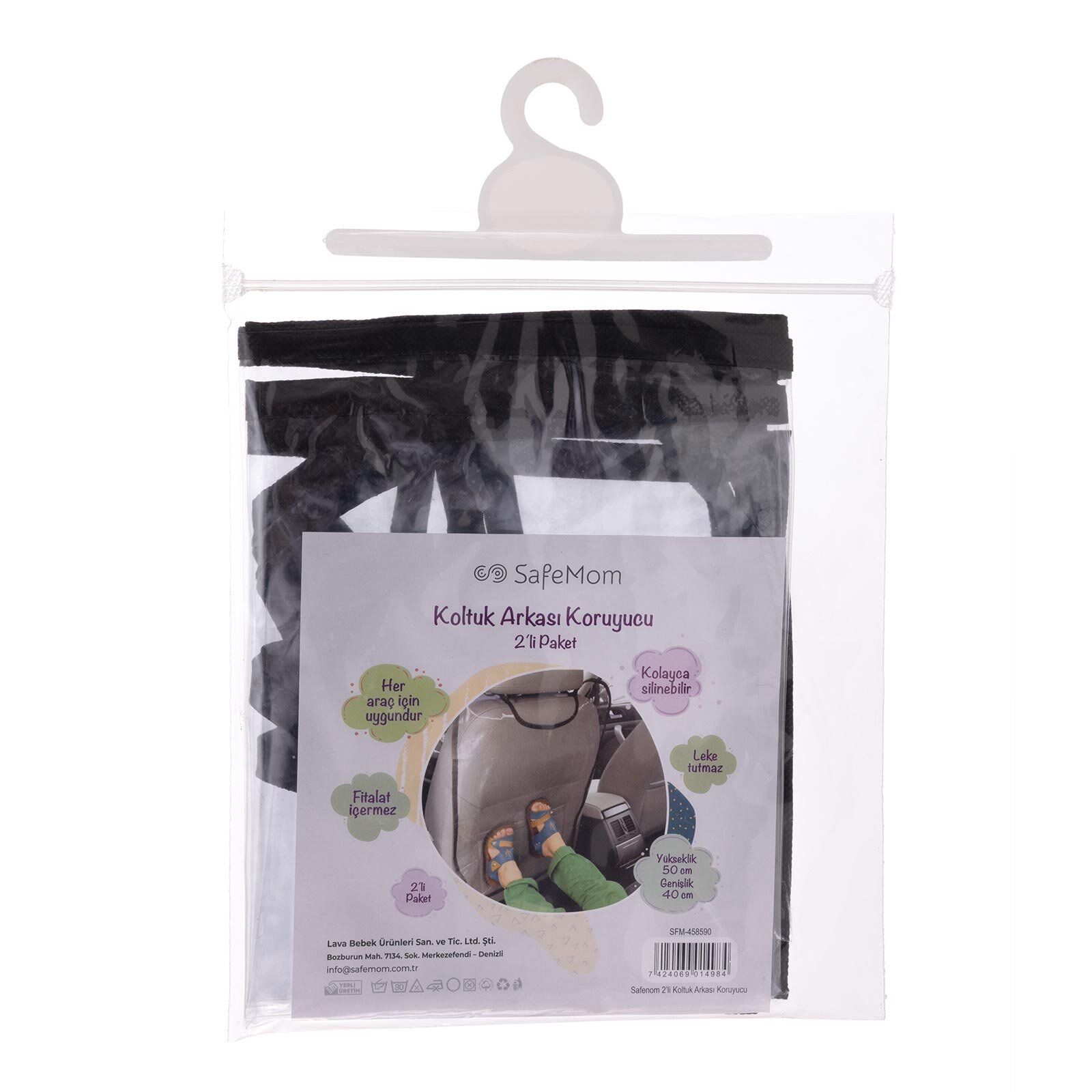 Safe Mom 2'li Koltuk Arkası Koruyucu